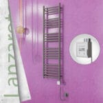 Radiva Lanzarote Elektrikli Havlupan 400x1500 Satine P. Ktx3 300 Watt Spiral Kablolu