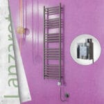 Radiva Lanzarote Elektrikli Havlupan 400x1500 Satine P. Ktx4 300 Watt Spiral Kablolu