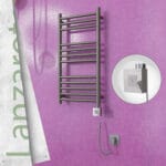Radiva Lanzarote Elektrikli Havlupan 400x800 Satine P. Ktx1 200 Watt Spiral Kablolu