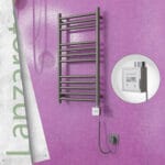 Radiva Lanzarote Elektrikli Havlupan 400x800 Satine P. Ktx3 200 Watt Spiral Kablolu