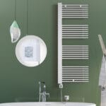 Radiva MALE Elektirikli Havlupan 600x1600 Beyaz (KTX4 Termostat) 1000W Spiral Kablolu