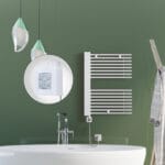 Radiva MALE Elektirikli Havlupan 600x800 Beyaz (KTX4 Termostat) 600W Spiral Kablolu