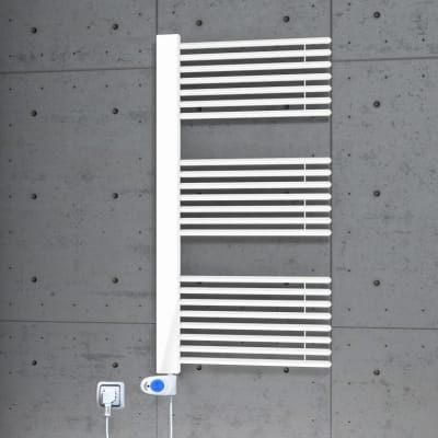 Radiva Male Elektrikli Havlupan 600x1190 Beyaz (Musa Termostat) 900 W