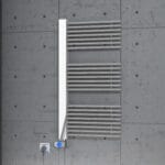 Radiva Male Elektrikli Havlupan 600x1190 Krom (Musa Termostat) 600 Watt