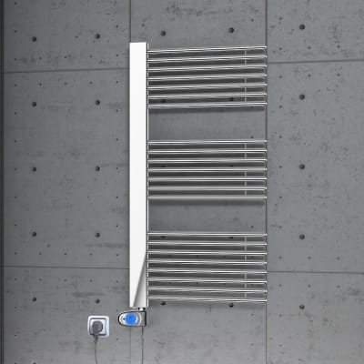 Radiva Male Elektrikli Havlupan 600x1190 Krom (Musa Termostat) 600 Watt Radiva Male Elektrikli Havlupan 600x1190 Krom (Musa Termostat) 600 Watt