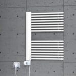 Radiva Male Elektrikli Havlupan 600x800 Beyaz (Thesis Termostat) 600 Watt