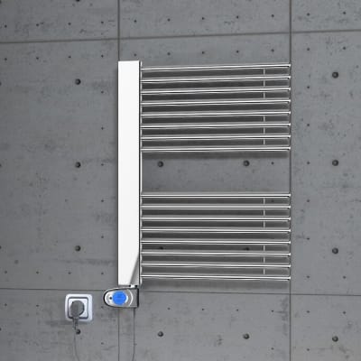 Radiva Male Elektrikli Havlupan 600x800 Krom (Musa Termostat) 300 W Radiva Male Elektrikli Havlupan 600x800 Krom (Musa Termostat) 300 W