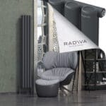 Radiva Mati Alüminyum Radyatör 1800x292 Koyu Antrasit