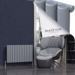 Radiva Mati Alüminyum Radyatör 600x1106 Gri