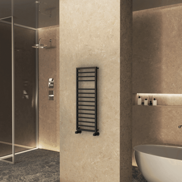 Radiva Naxos Dekoratif Havlupan 500x1193 Mat Siyah