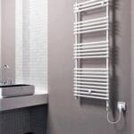 Radiva Olib Elektrikli Havlupan 600 Watt 500x1200 Beyaz (On/Off Düğmeli)