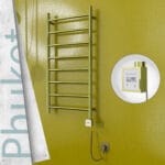 Radiva Phuket Elektrikli Havlupan 500x1000 Altın Ktx3 200 Watt Spiral Kablolu