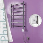 Radiva Phuket Elektrikli Havlupan 500x800 Ayna P. Ktx3 200 Watt Spiral Kablolu