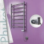 Radiva Phuket Elektrikli Havlupan 500x800 Ayna P. (Thesis Termostat) 200 W