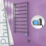 Radiva Phuket Elektrikli Havlupan 600x1200 Ayna P. (Musa Termostat) 300 Watt