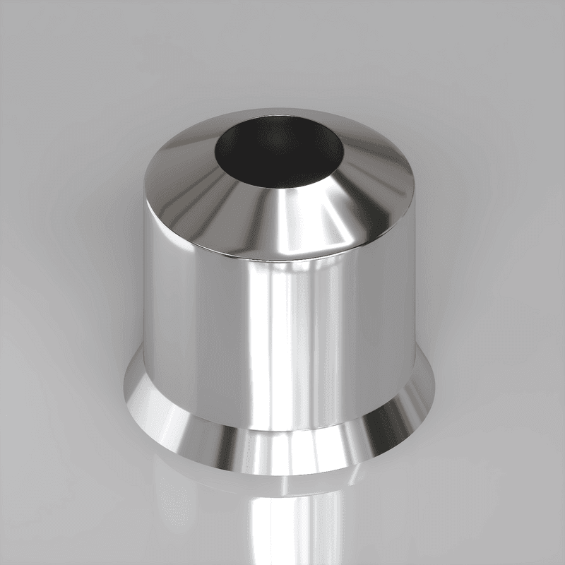 Radiva PPRC Tesisatlar İçin Havlupan Boru Gizleme Kılıfı Krom