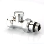 Radiva Radyatör Dönüş Vanası 1/2'' Krom Düz