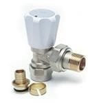 Radiva Radyatör Vanası 1/2'' Köşe Pex (16*2mm Boru Bağl. Rakorlu)