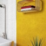 Radiva Santorini Dekoratif Havlupan 700x330 Altın Renkli