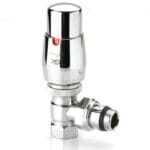 Radiva Termostatik Radyatör Vanası 1/2'' Krom Köşe