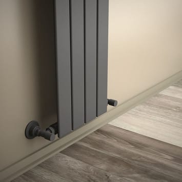 Radiva Tip 10V Dekoratif Radyatör 1800x292 Antrasit