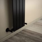 Radiva Tip 10V Dekoratif Radyatör 1800x292 Mat Siyah