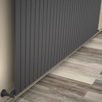 Radiva Tip 10V Dekoratif Radyatör 600x2586 Antrasit