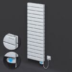 Radiva Tip 20H Elektrikli Çelik Dekoratif Radyatör 1180x400 Beyaz (Musa Termostat) 900W