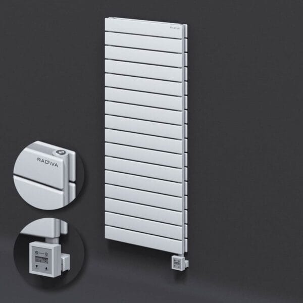 Radiva Tip 20H Elektrikli Çelik Dekoratif Radyatör 1180x500 Beyaz (KTX3 Termostat) 1000W