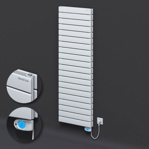 Radiva Tip 20H Elektrikli Çelik Dekoratif Radyatör 1476x500 Beyaz (Musa Termostat) 1200W