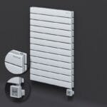 Radiva Tip 20H Elektrikli Çelik Dekoratif Radyatör 884x600 Beyaz (KTX3 Termostat) 1000W