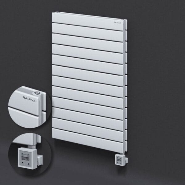 Radiva Tip 20H Elektrikli Çelik Dekoratif Radyatör 884x600 Beyaz (KTX3 Termostat) 1000W