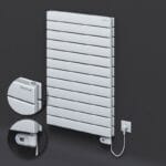 Radiva Tip 20H Elektrikli Çelik Dekoratif Radyatör 884x600 Beyaz (Thesis Termostat) 900W