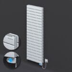 Radiva Tip 21H Elektrikli Çelik Dekoratif Radyatör 1476x500 Beyaz (Musa Termostat) 1500W