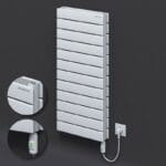 Radiva Tip 21H Elektrikli Çelik Dekoratif Radyatör 884x400 Beyaz (On/Off Düğmeli) 900W