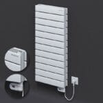 Radiva Tip 21H Elektrikli Çelik Dekoratif Radyatör 884x400 Beyaz (Thesis Termostat) 900W
