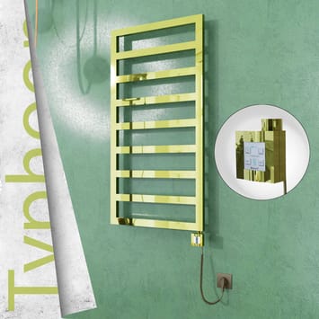 Radiva TYPHOON Elektrikli Paslanmaz Çelik Havlupan 500x1580 Altın (KTX4 Termostat) 600W Spiral Kablolu Radiva TYPHOON Elektrikli Paslanmaz Çelik Havlupan 500x1580 Altın (KTX4 Termostat) 600W Spiral Kablolu