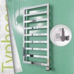 Radiva TYPHOON Elektrikli Paslanmaz Çelik Havlupan 500x1580 Ayna Polisaj (KTX1 Termostat) 600W