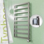 Radiva TYPHOON Elektrikli Paslanmaz Çelik Havlupan 500x1580 Satin Polisaj (KTX4 Termostat) 600W