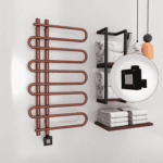 Radiva ZANTE Elektirikli Havlupan 500x1000 Bakır Eskitme (KTX1 Termostat) 200W