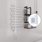 Radiva ZANTE Elektirikli Havlupan 500x1000 Beyaz (KTX4 Termostat) 300W Spiral Kablolu