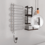 Radiva ZANTE Elektirikli Havlupan 500x1000 Krom (KTX1 Termostat) 200W Spiral Kablolu