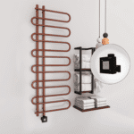 Radiva ZANTE Elektirikli Havlupan 600x1400 Bakır Eskitme (KTX1 Termostat) 300W