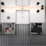 Smart Capri 130 cm Banyo Dolabı