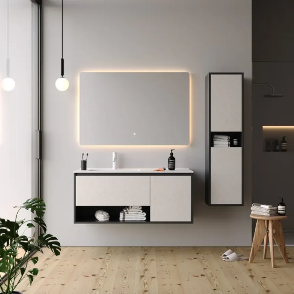 Smart Duru 120 cm Banyo Dolabı