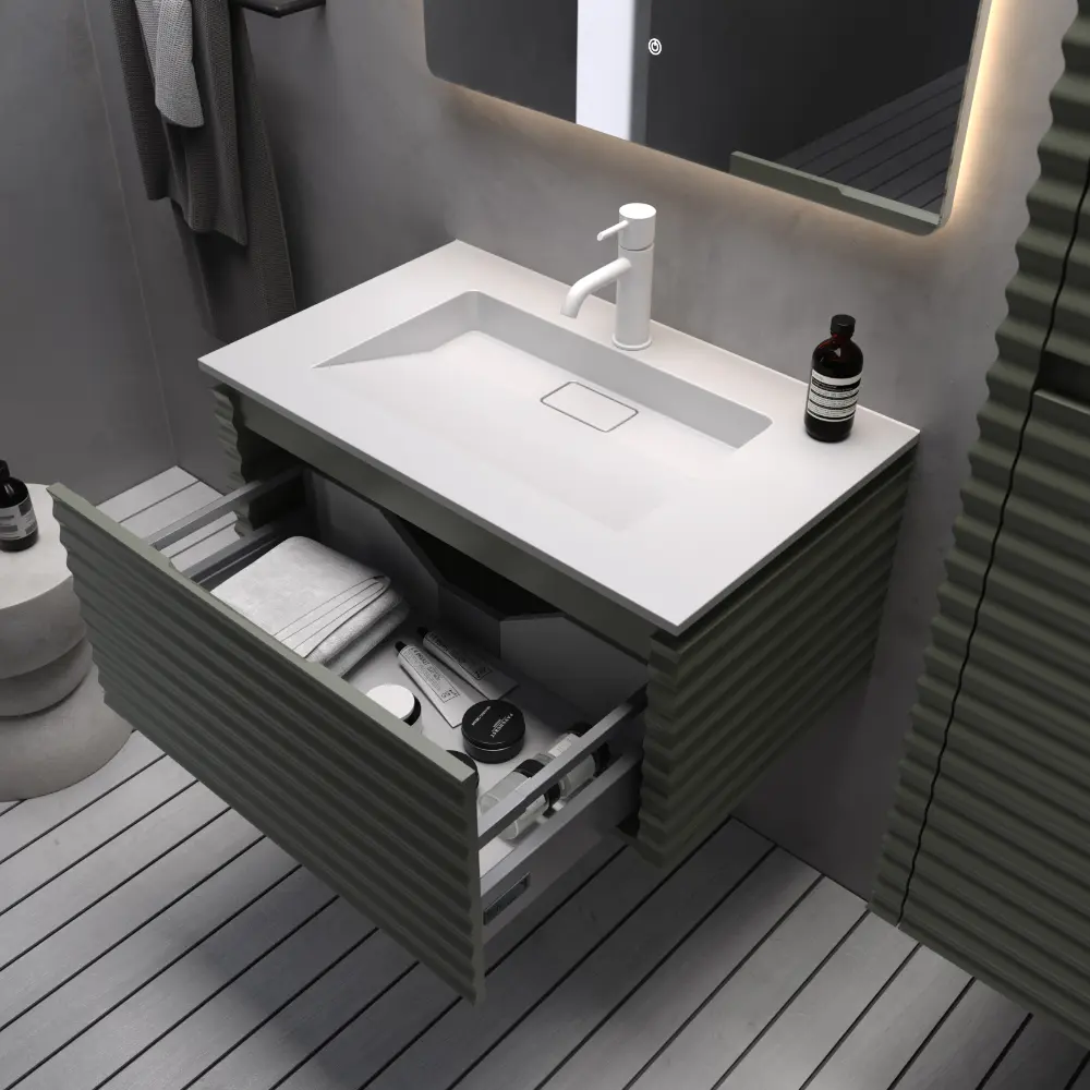 Smart Lizbon 80 cm Banyo Dolabı Smart Lizbon 80 cm Banyo Dolabı