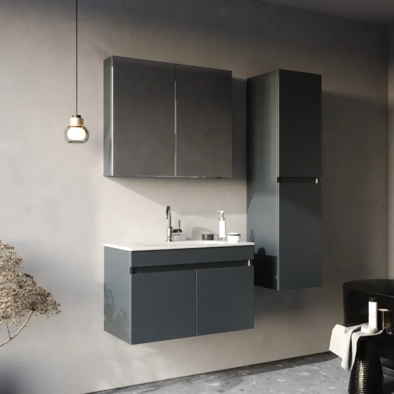 Smart Lotus 80 cm Banyo Dolabı