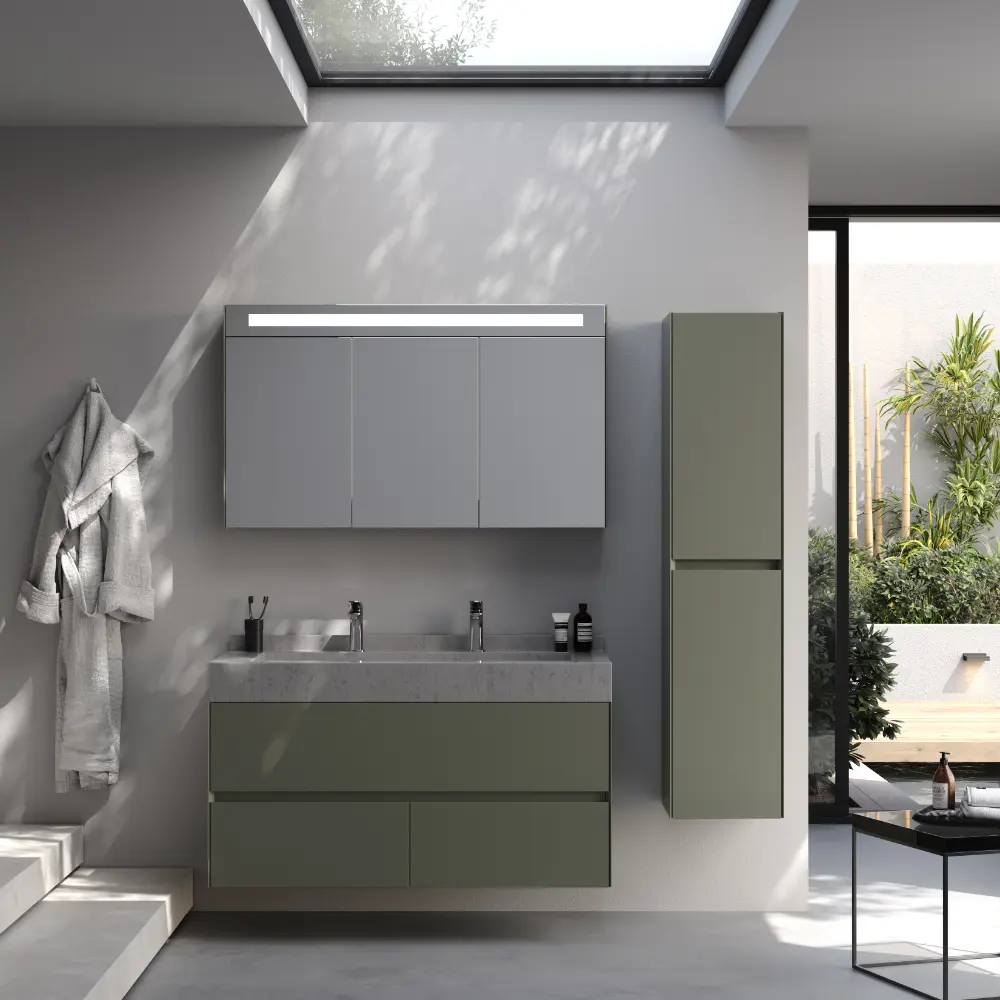 Smart Lucca 120 cm Banyo Dolabı Smart Lucca 120 cm Banyo Dolabı
