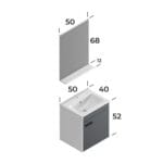 Smart Tika 50 cm Banyo Dolabı