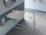 Turkuaz Bedensel Engelli Lavabo 60x49,5